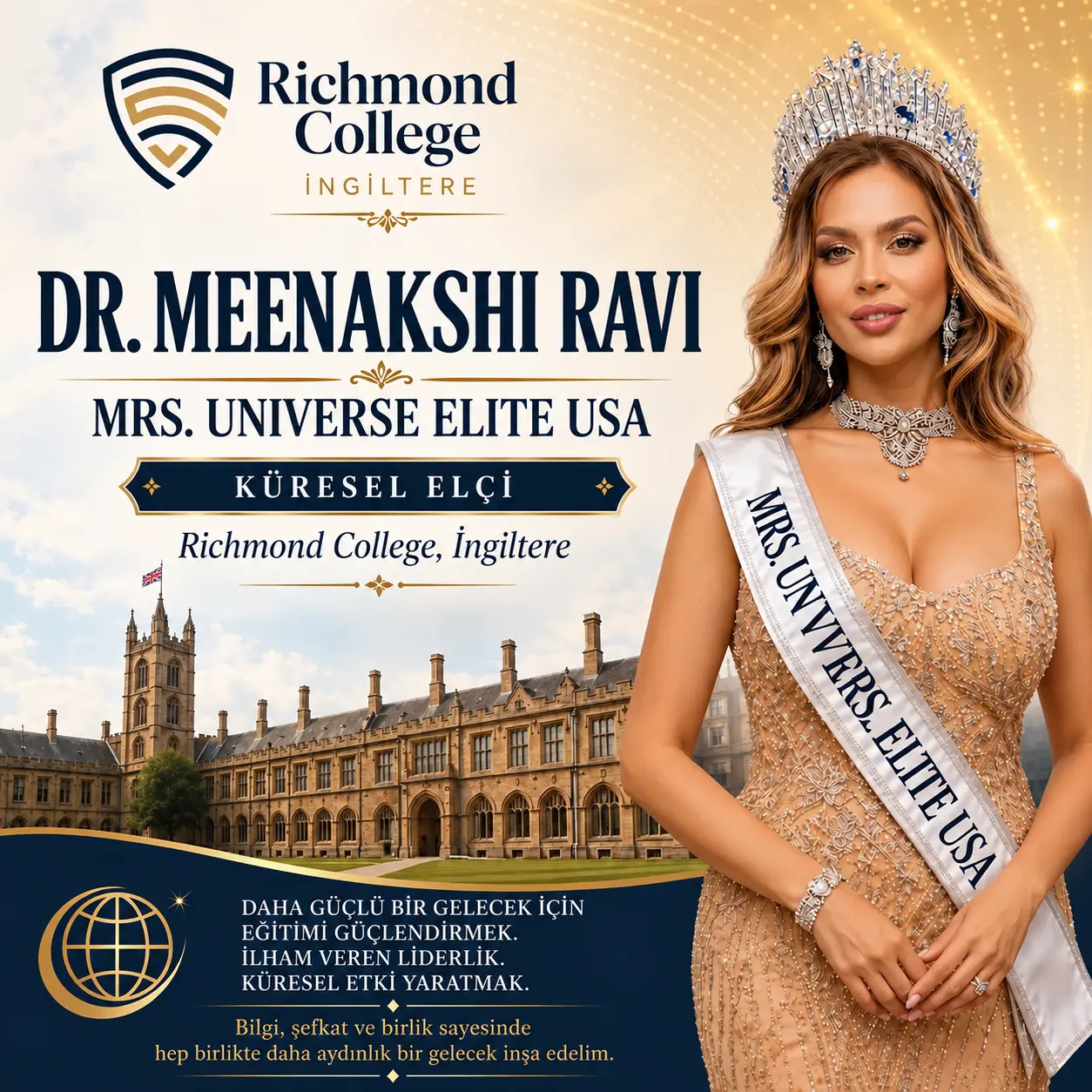 Dr. Meenakshi Ravi, Global Ambassador